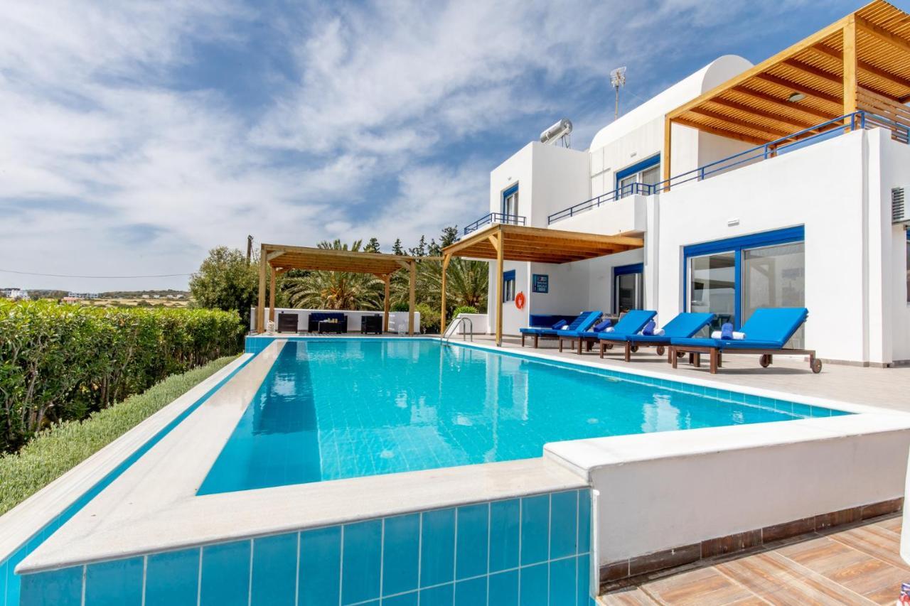 White Blue Villa Lakhaniá Exterior foto